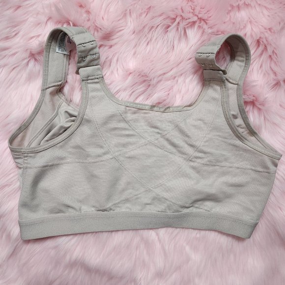 Leonisa Large Multi/Functional Back Support Posture Corrector Wireless Bra - Picture 4 of 6